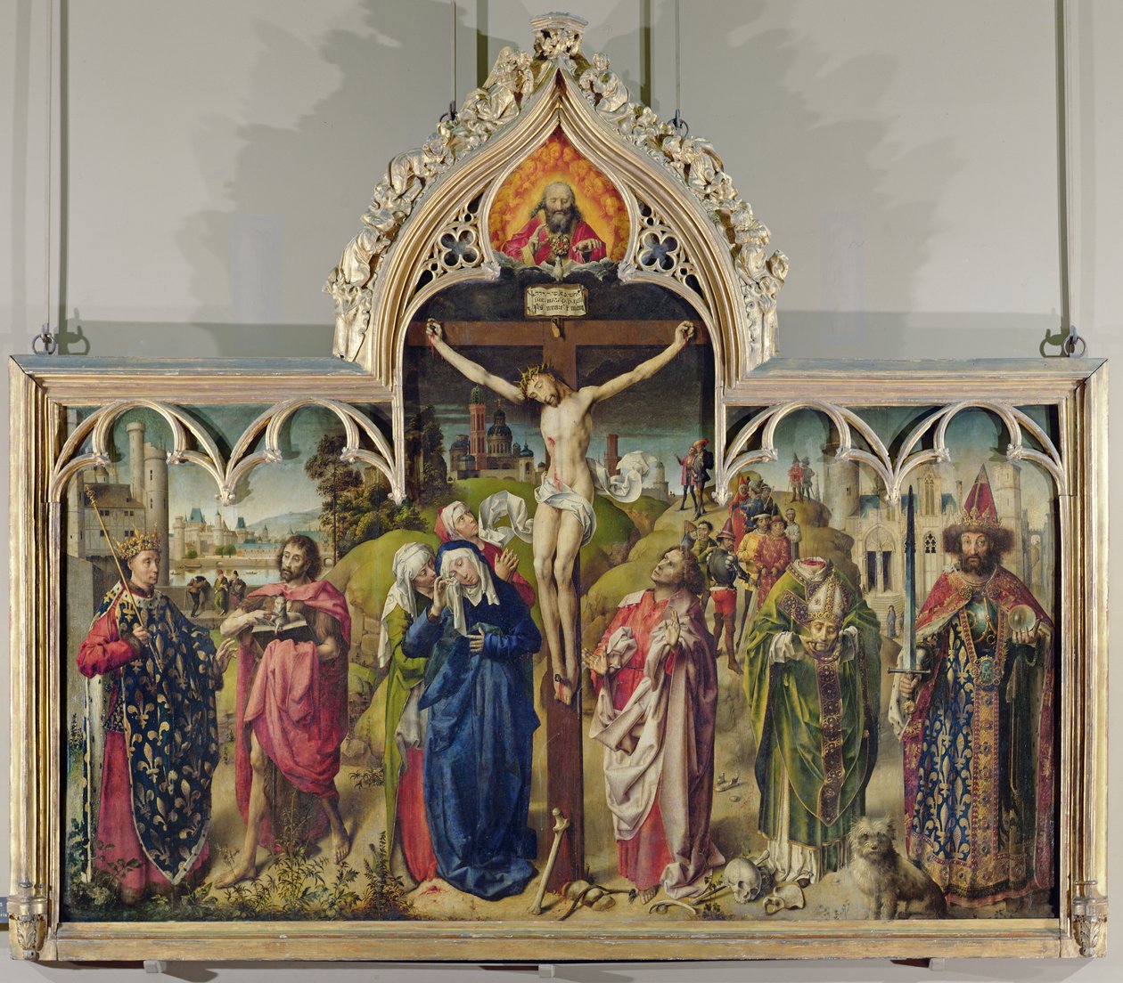 Pariisin parlamentti alttaritaulu, 1453-55 tekijältä French School