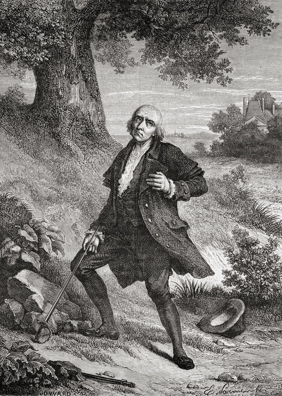 Jean Marie Roland de La Platieren (1734-93) itsemurha 10. marraskuuta 1793 tekijältä French School