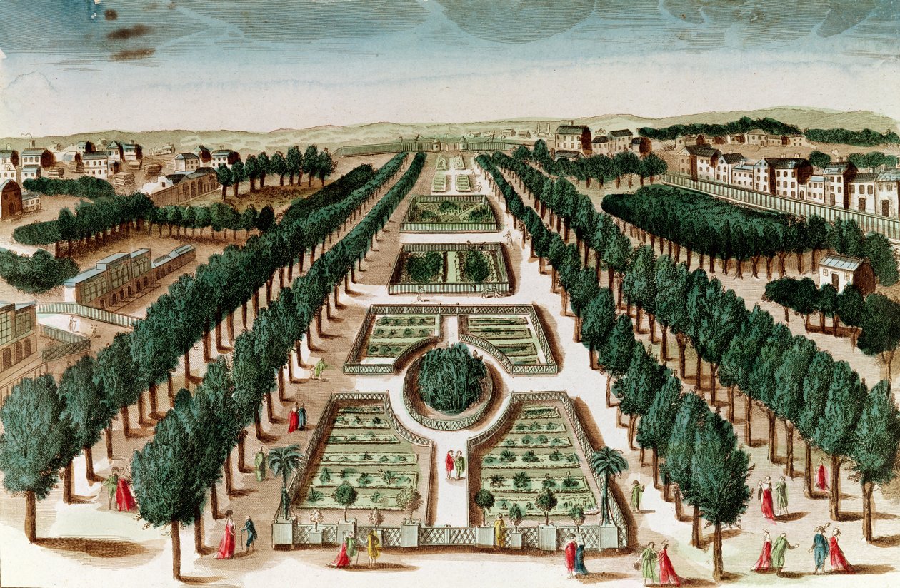 Näkymä Jardin des Plantesiin Cabinet d