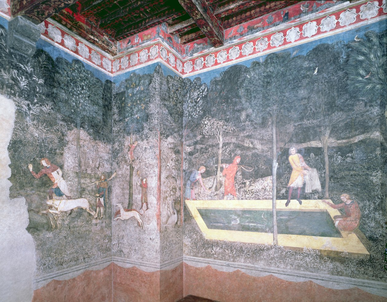 Näkymä polttarihuoneeseen, 1343 tekijältä French School