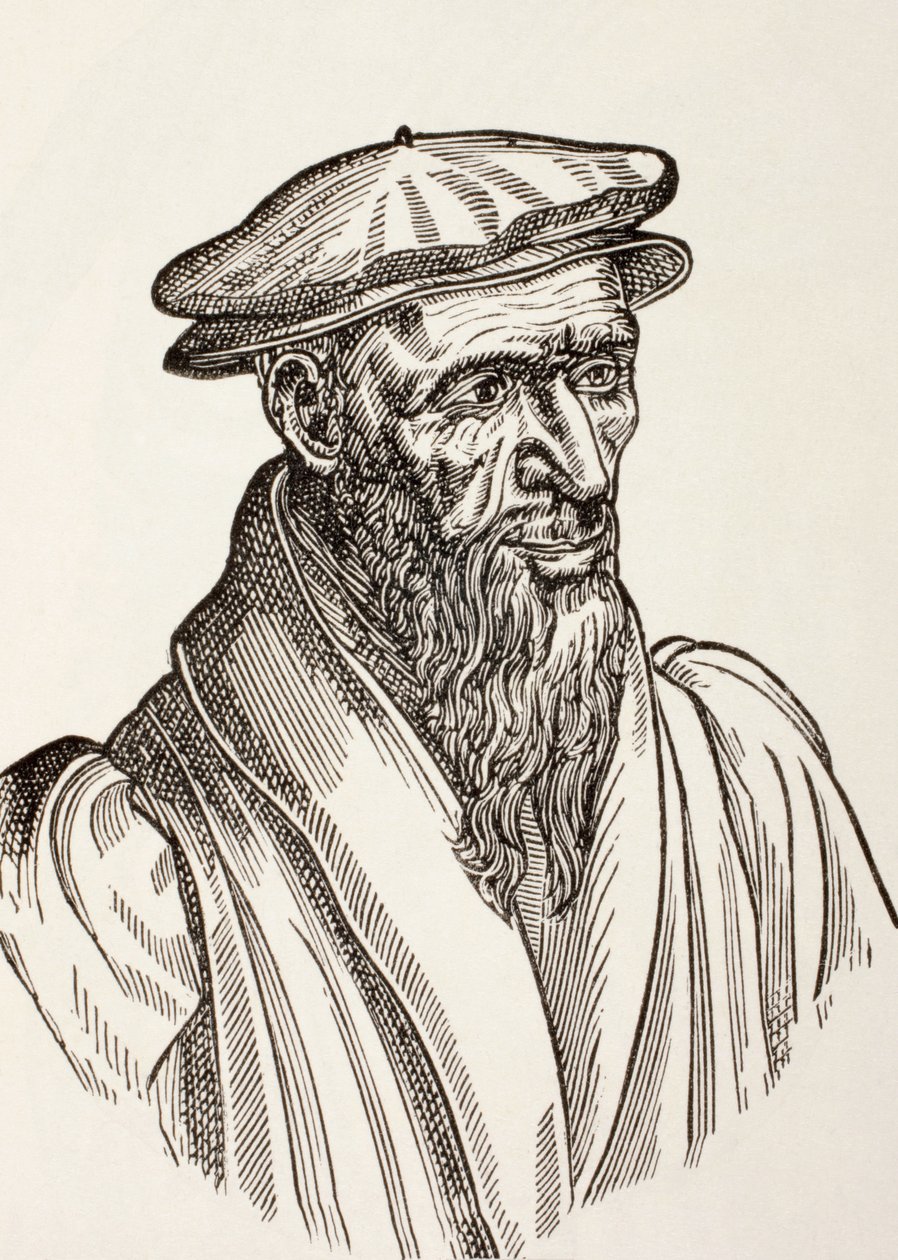 William Farel, Paul Lacroixin teoksesta Military and Religious Life in the Middle Ages, julkaistu Lontoossa n. 1880 tekijältä French School