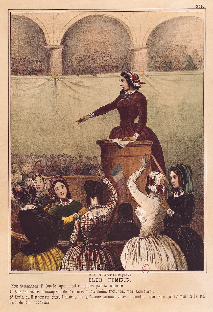 Naisten kerho, noin 1848 tekijältä French School