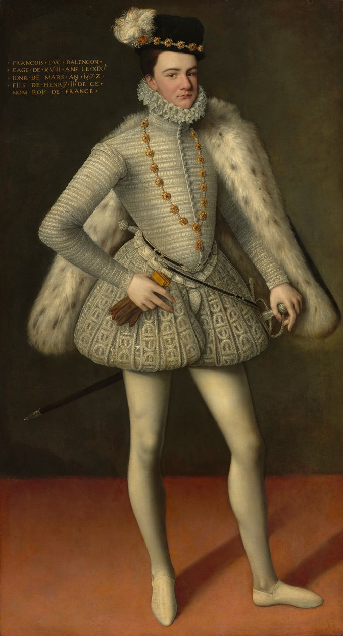 Prinssi Hercule-François, Alençonin herttua tekijältä French 16th Century