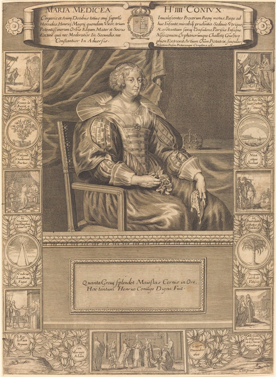 Marie de Medici tekijältä French 17th Century