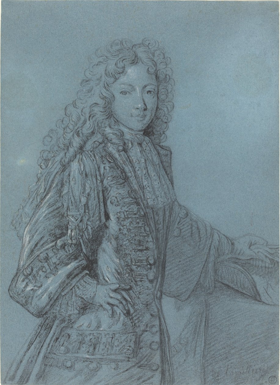 Pojan muotokuva tekijältä French 17th Century