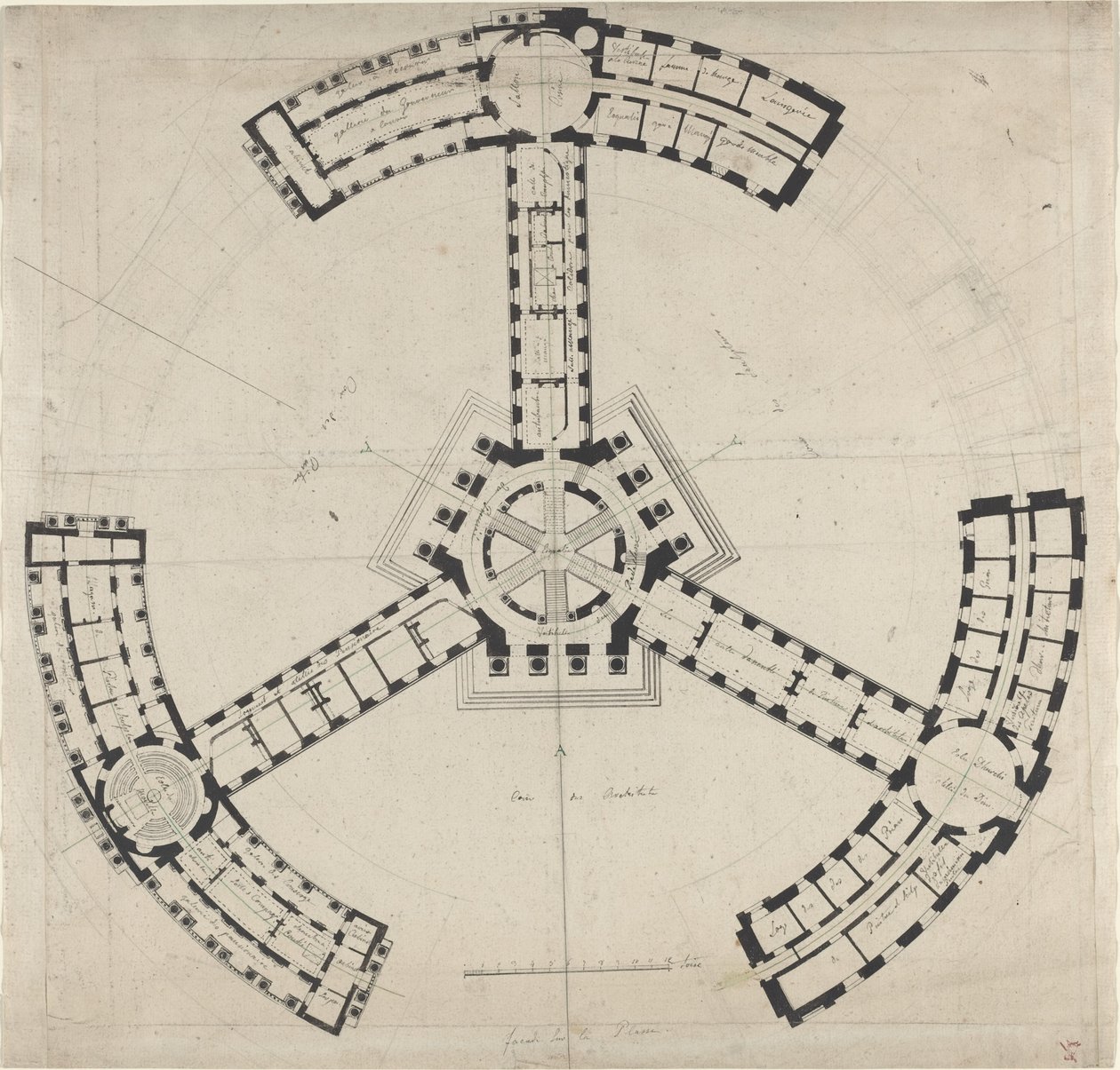 Kuvataideakatemian perussuunnitelma tekijältä French 18th Century