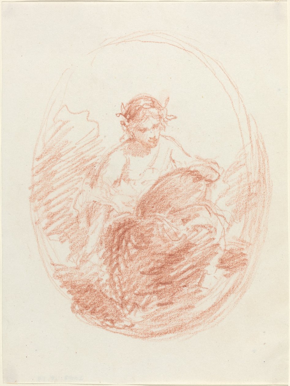 Allegorinen hahmo tekijältä French 19th Century