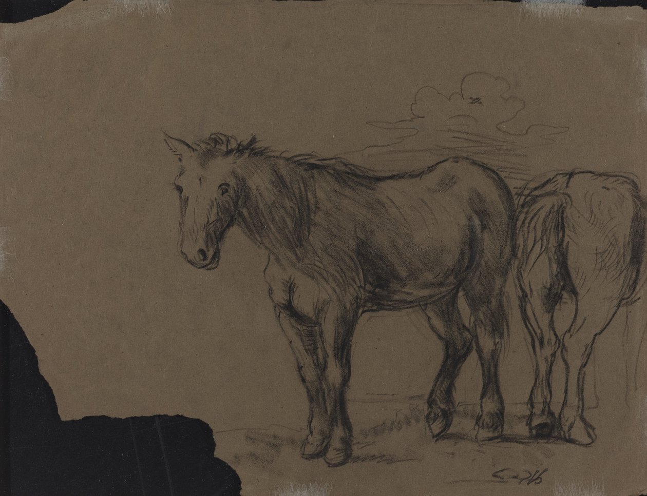 Hevoset tekijältä French 19th Century