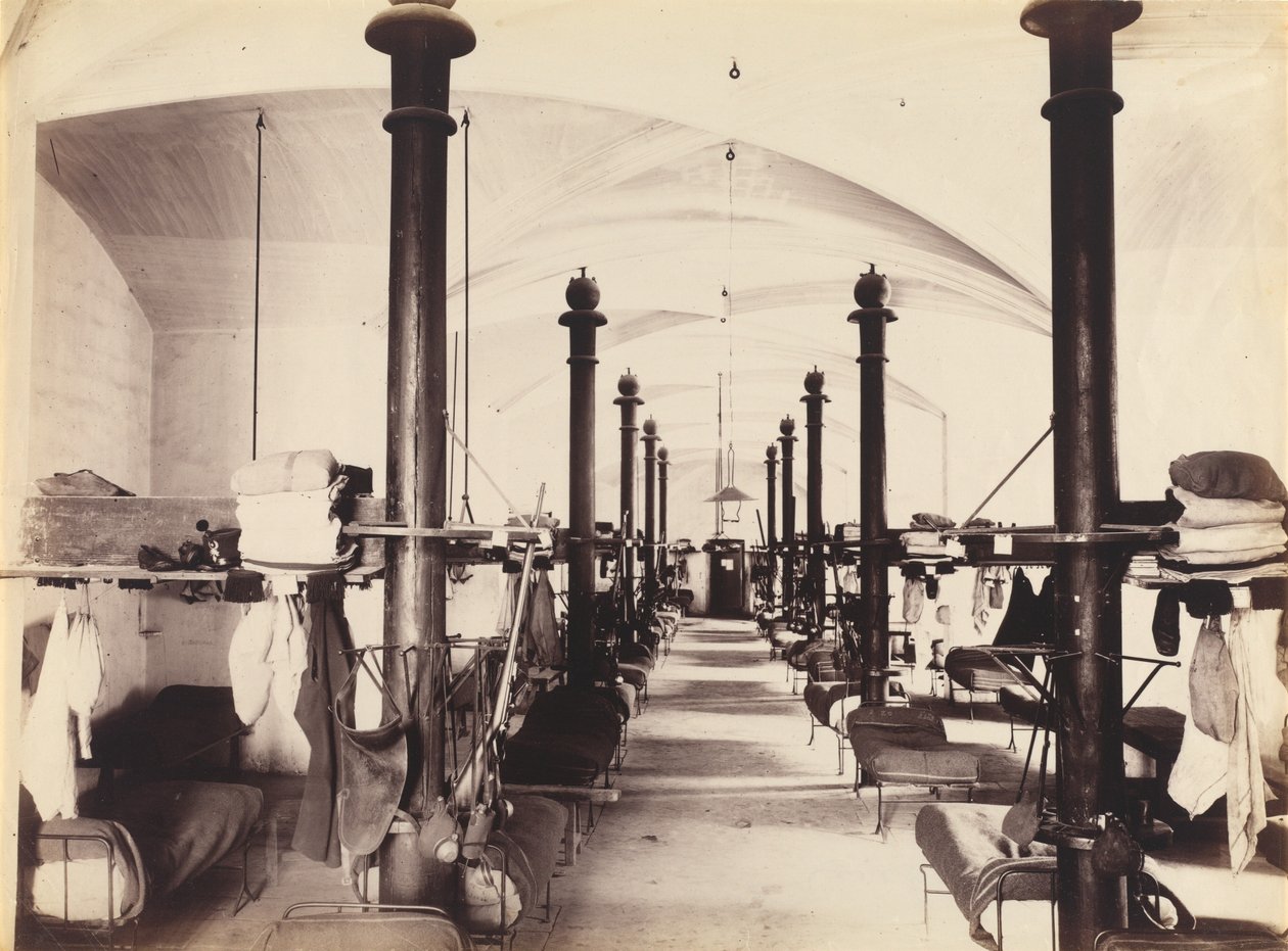 Guard Rooms, Paavien palatsi, Avignon, Ranska tekijältä French 19th Century