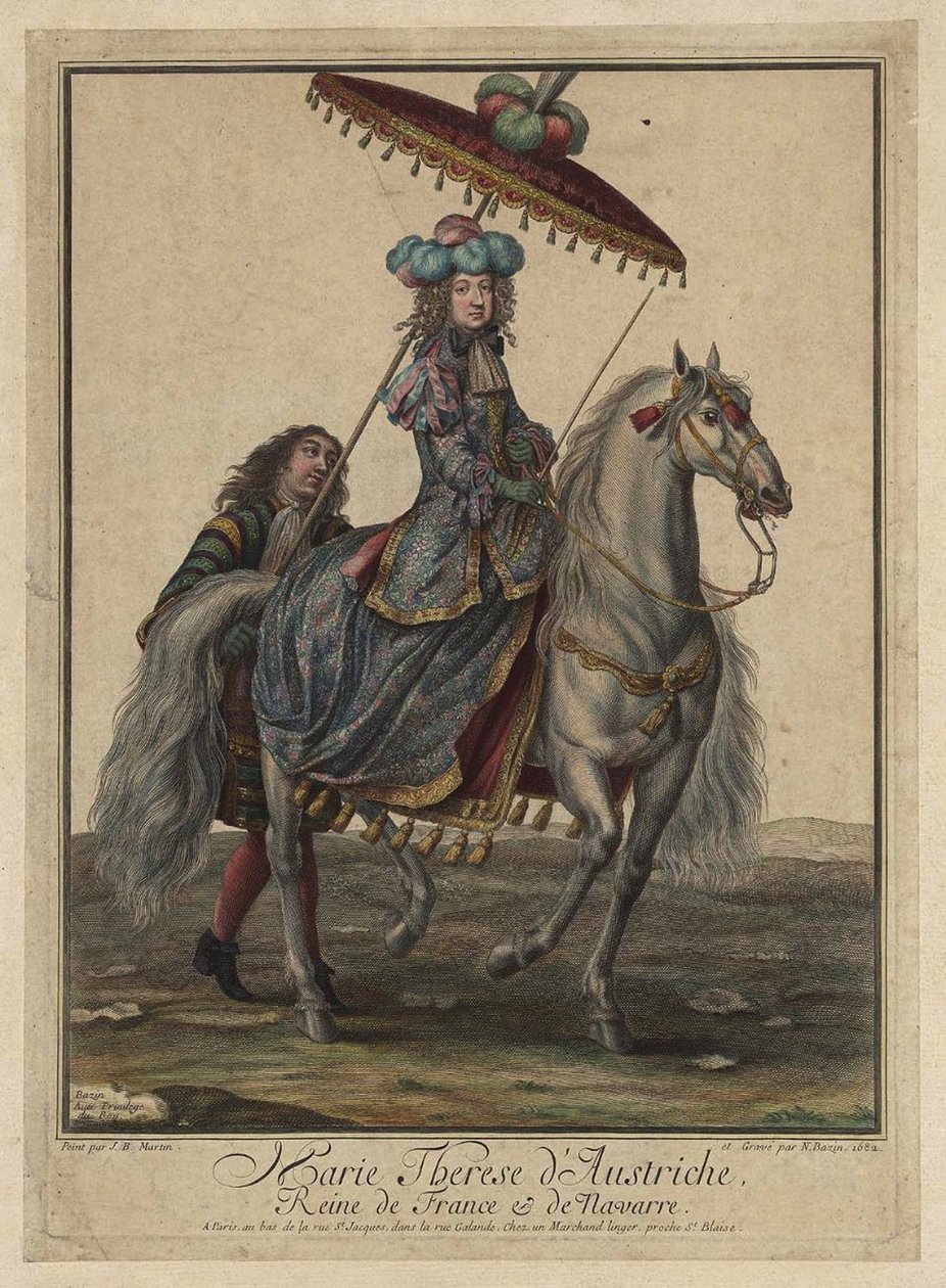 Maria Teresa Espanjan 1638-1683, Ranskan ja Navarran kuningatar puoliso, 1682 tekijältä French Master