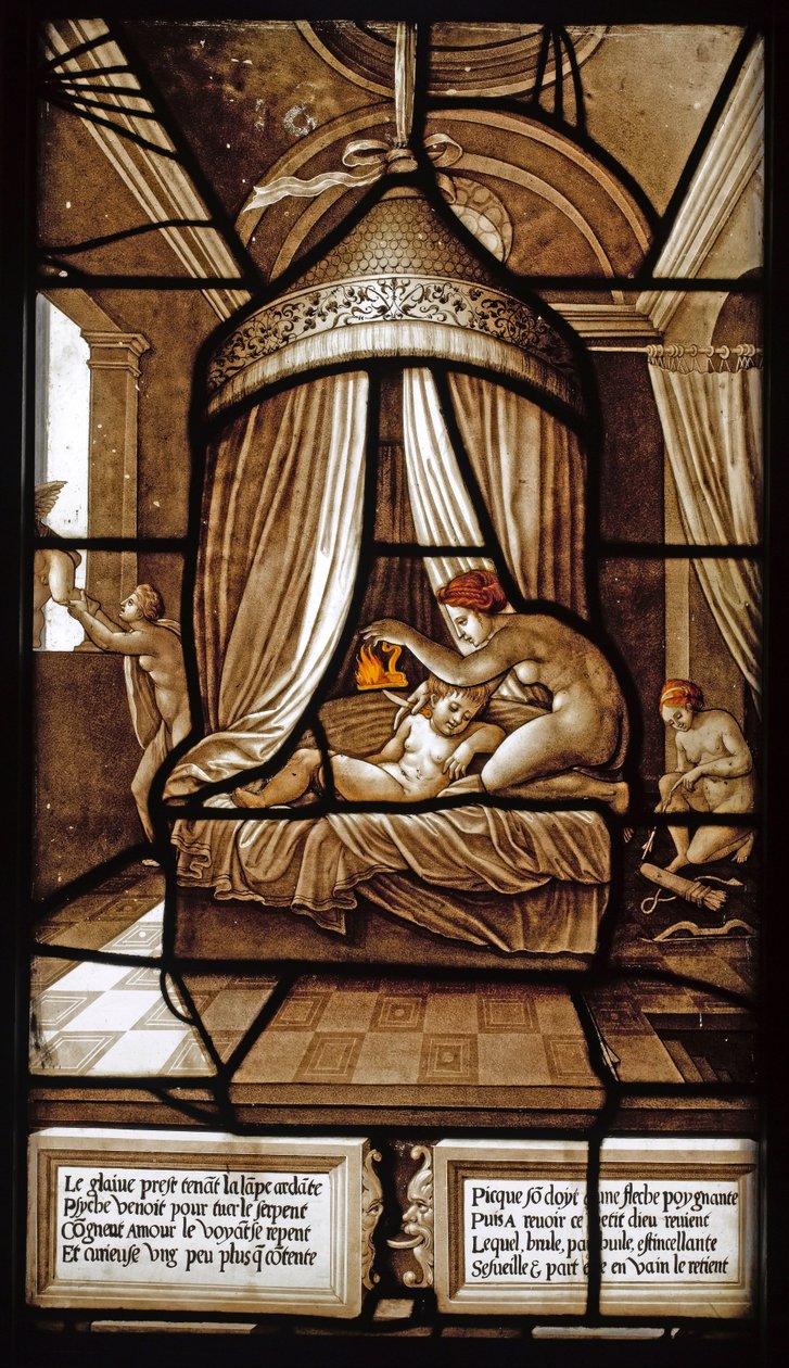 Psychen tarina Lasimaalaus, 1441-1444 tekijältä French Master