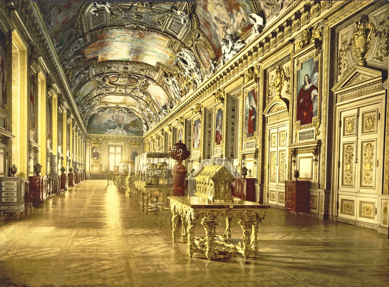 Galleria Louvressa, Pariisissa, 1890-1900 tekijältä French Photographer