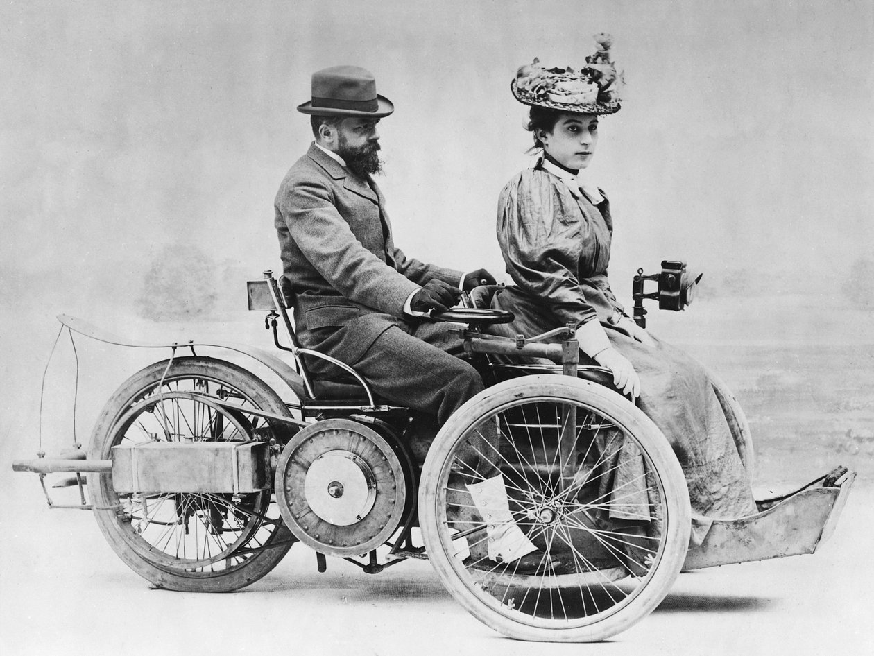 Bollées Cart, 1896 tekijältä French Photographer