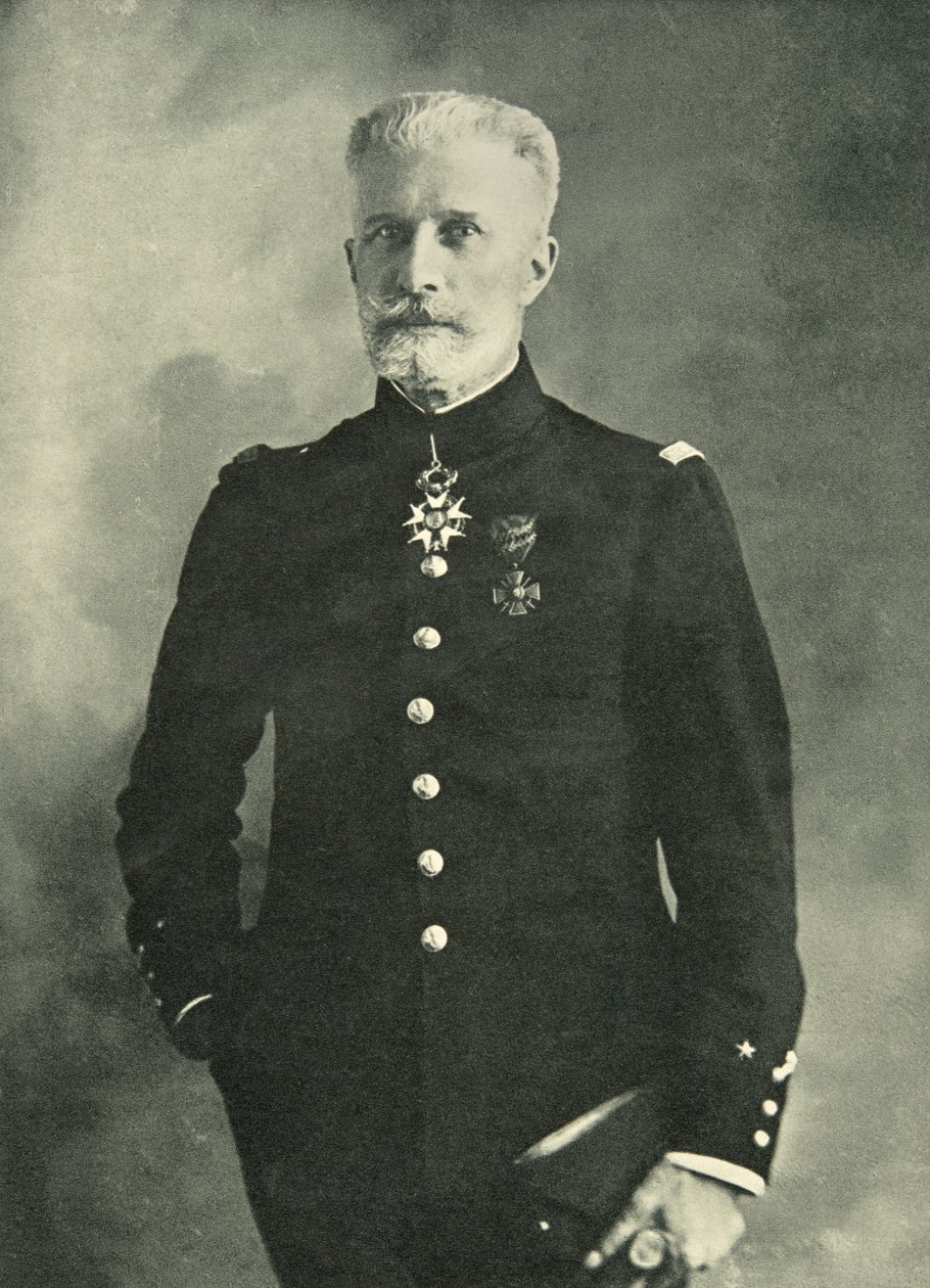 Kenraali Charles Alexis Vandenberg (1858-1942), 1900-luku (kuva) tekijältä French Photographer