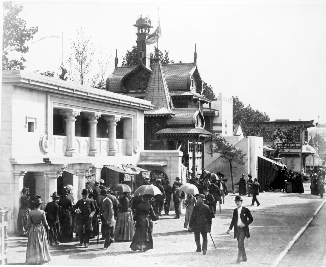Asumisen historia, Pariisin näyttely, 1889 tekijältä French Photographer