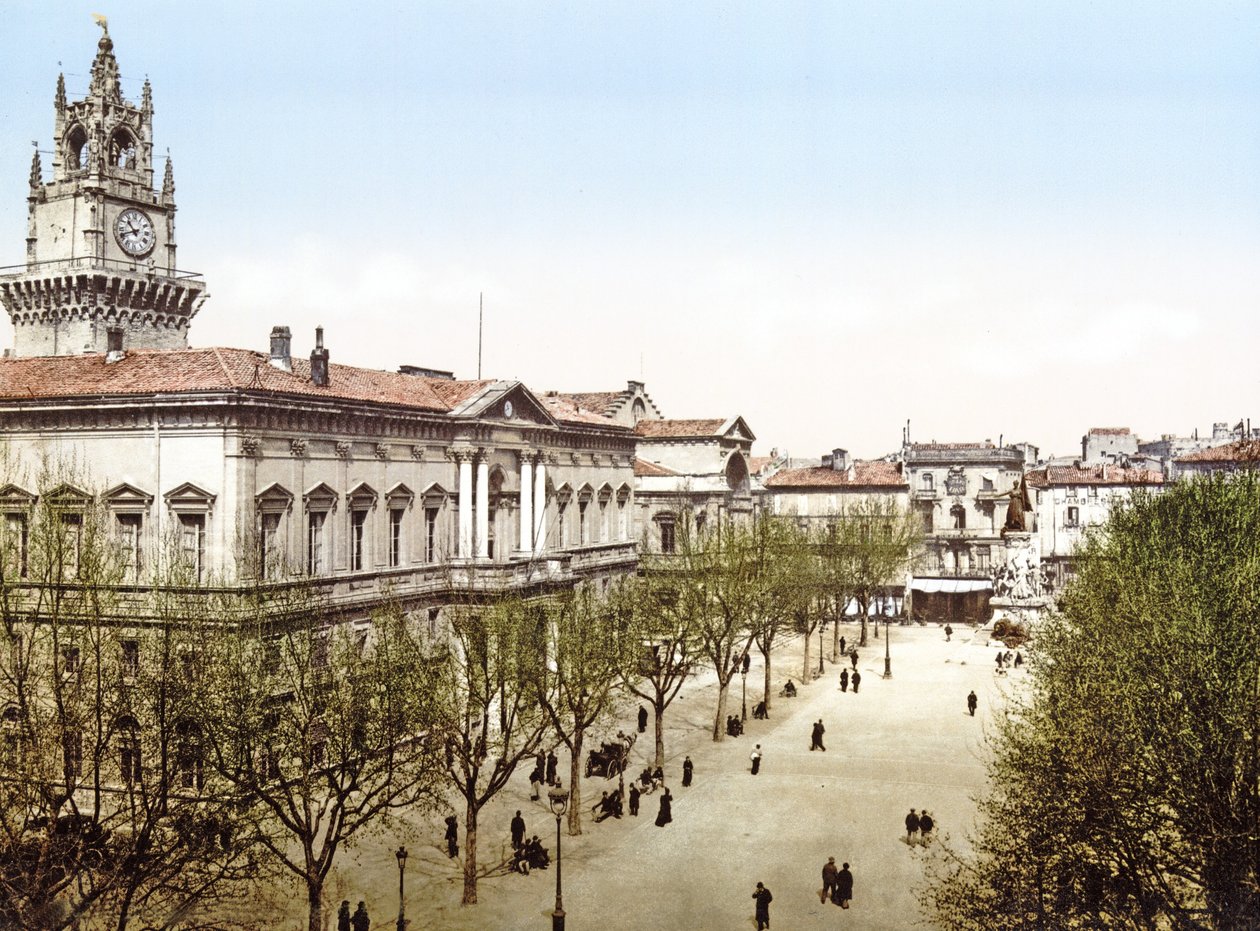 Avignonin kaupungintalo ja Place de l