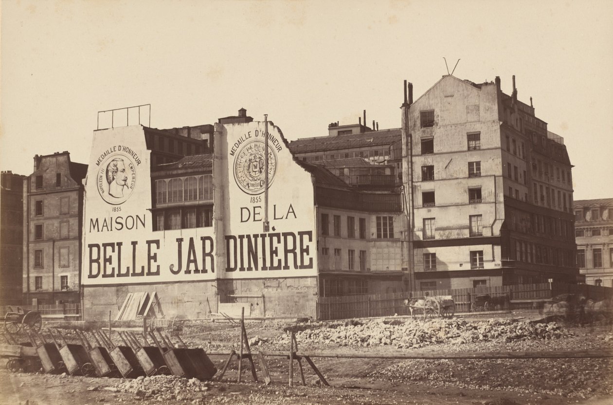 Maison de la Belle Jardinière, 1866 tai 1867 (kuva) tekijältä French Photographer