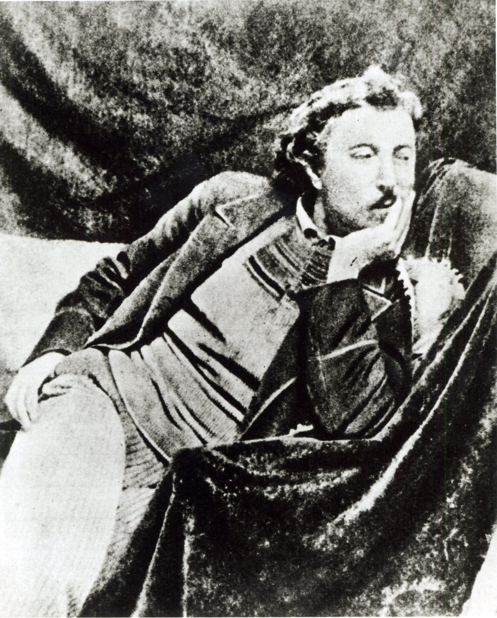 Paul Gauguin (1848-1903) (s/w valokuva) tekijältä French Photographer