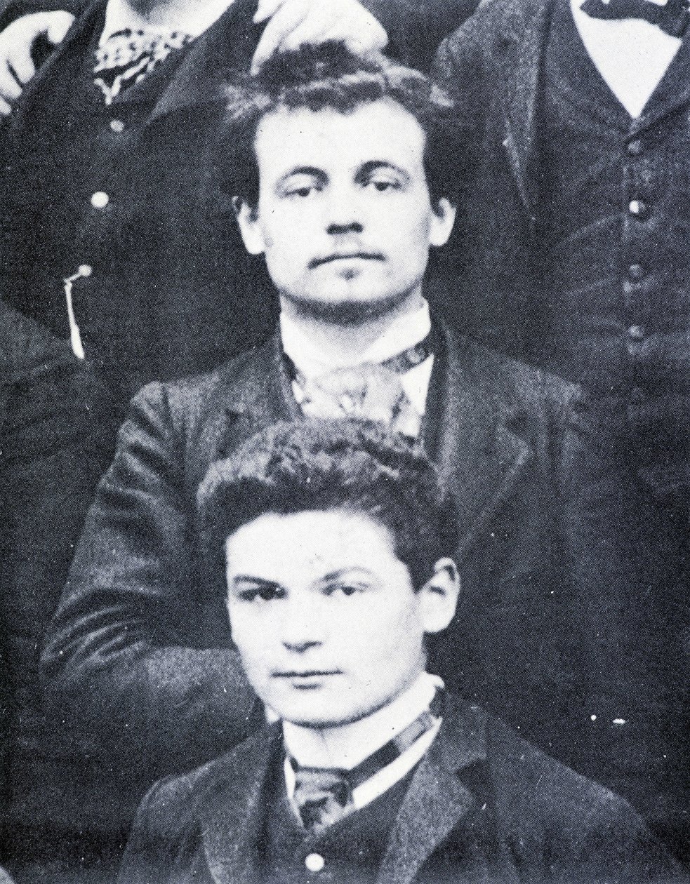 Muotokuva: Alfred Jarry (1873 -1907) ja Fargue (1876 - 1947) Lycée Henri IV:ssä, Pariisi - kuva tekijältä French Photographer