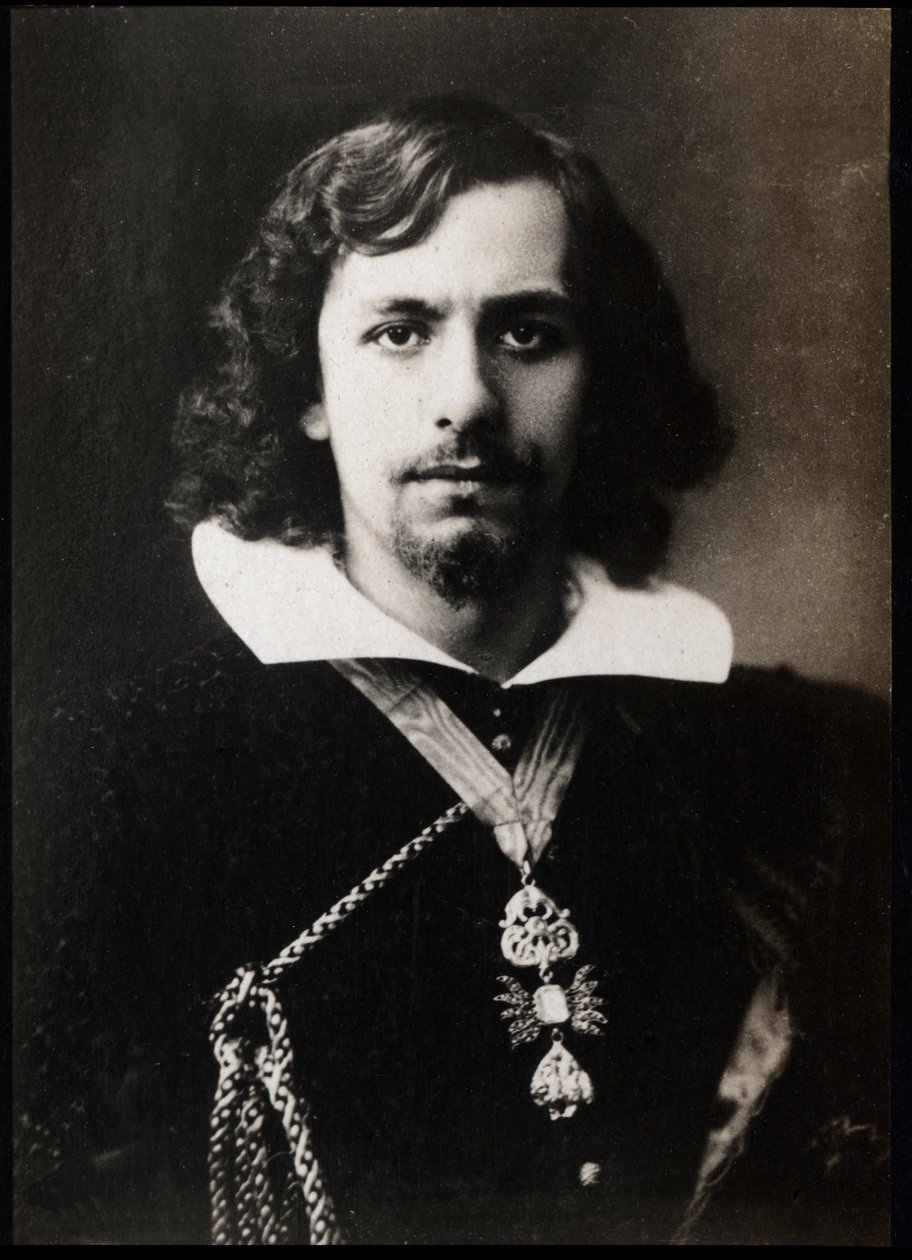 Albert Lambert Filsin (1865-1941), ranskalaisen näyttelijän muotokuva. tekijältä French Photographer