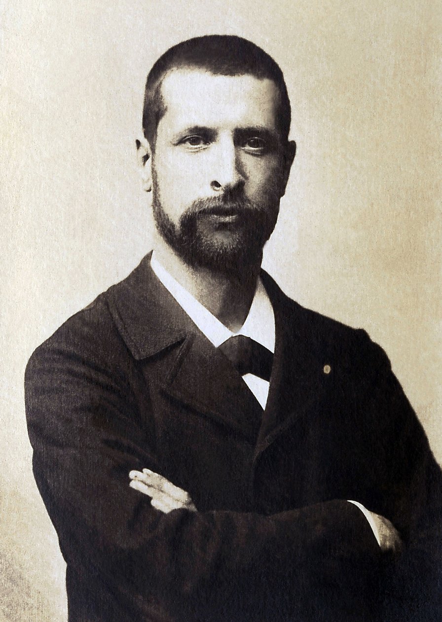 Alexandre Yersinin muotokuva (m/w kuva) tekijältä French Photographer