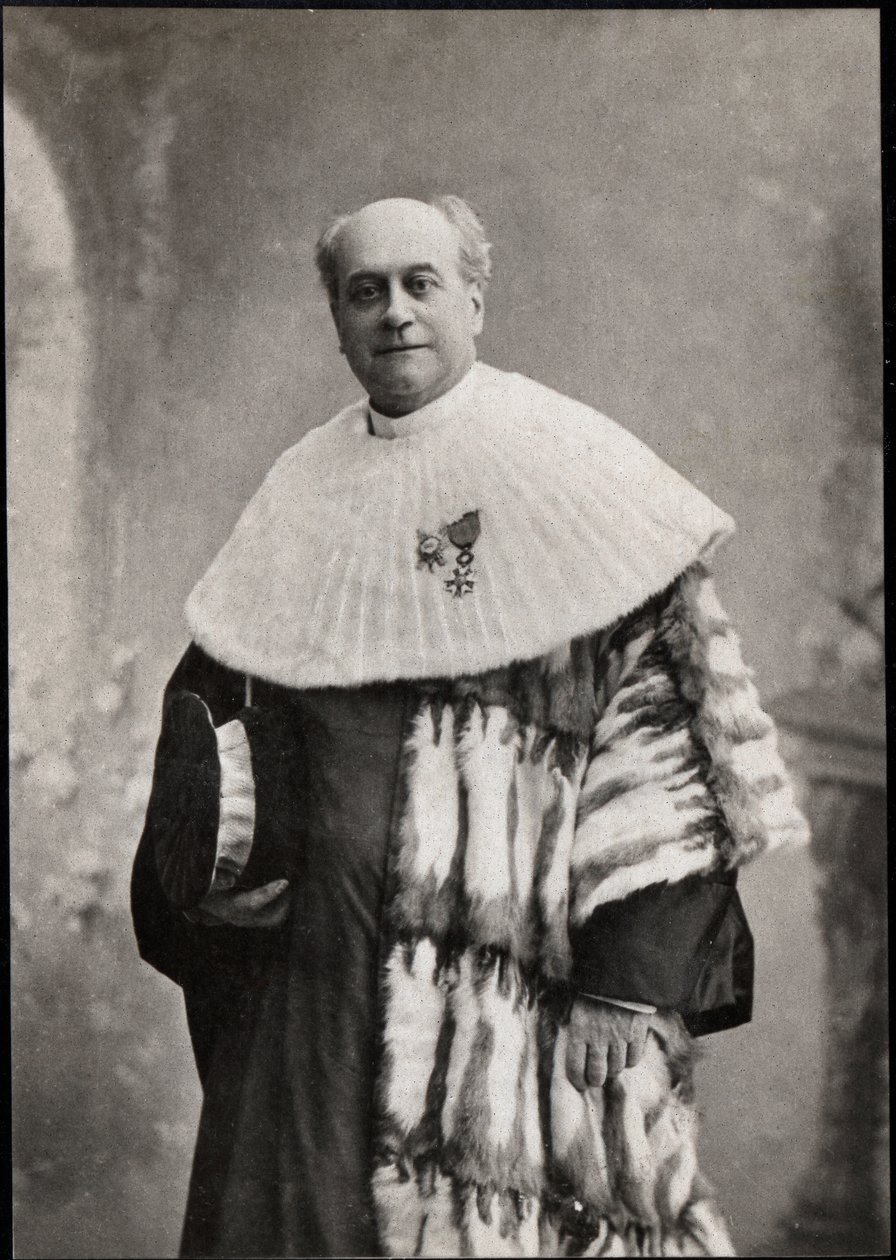 Muotokuva Charles Mazeausta (1825-1905), ranskalaisesta tuomarista ja poliitikosta. tekijältä French Photographer