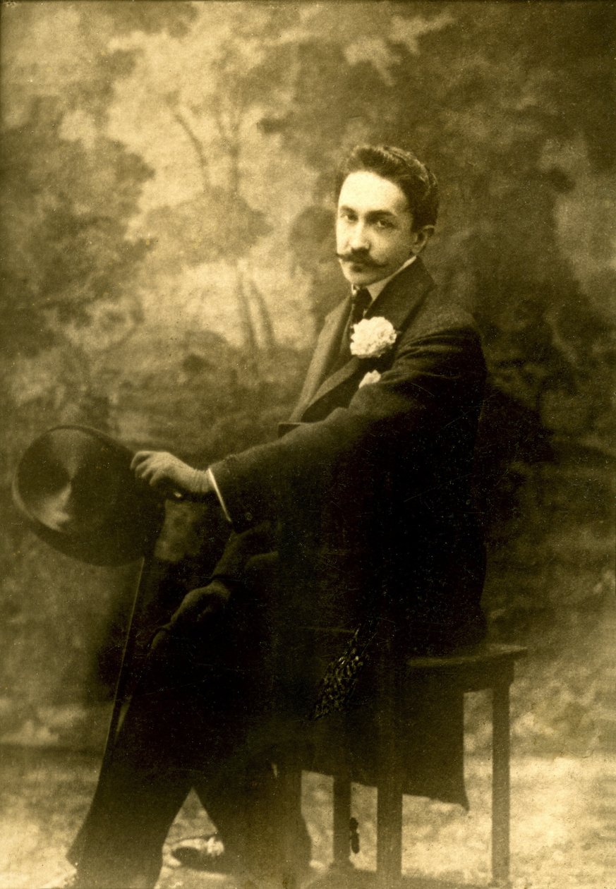 Kreivi Robert de Montesquioun muotokuva tekijältä French Photographer
