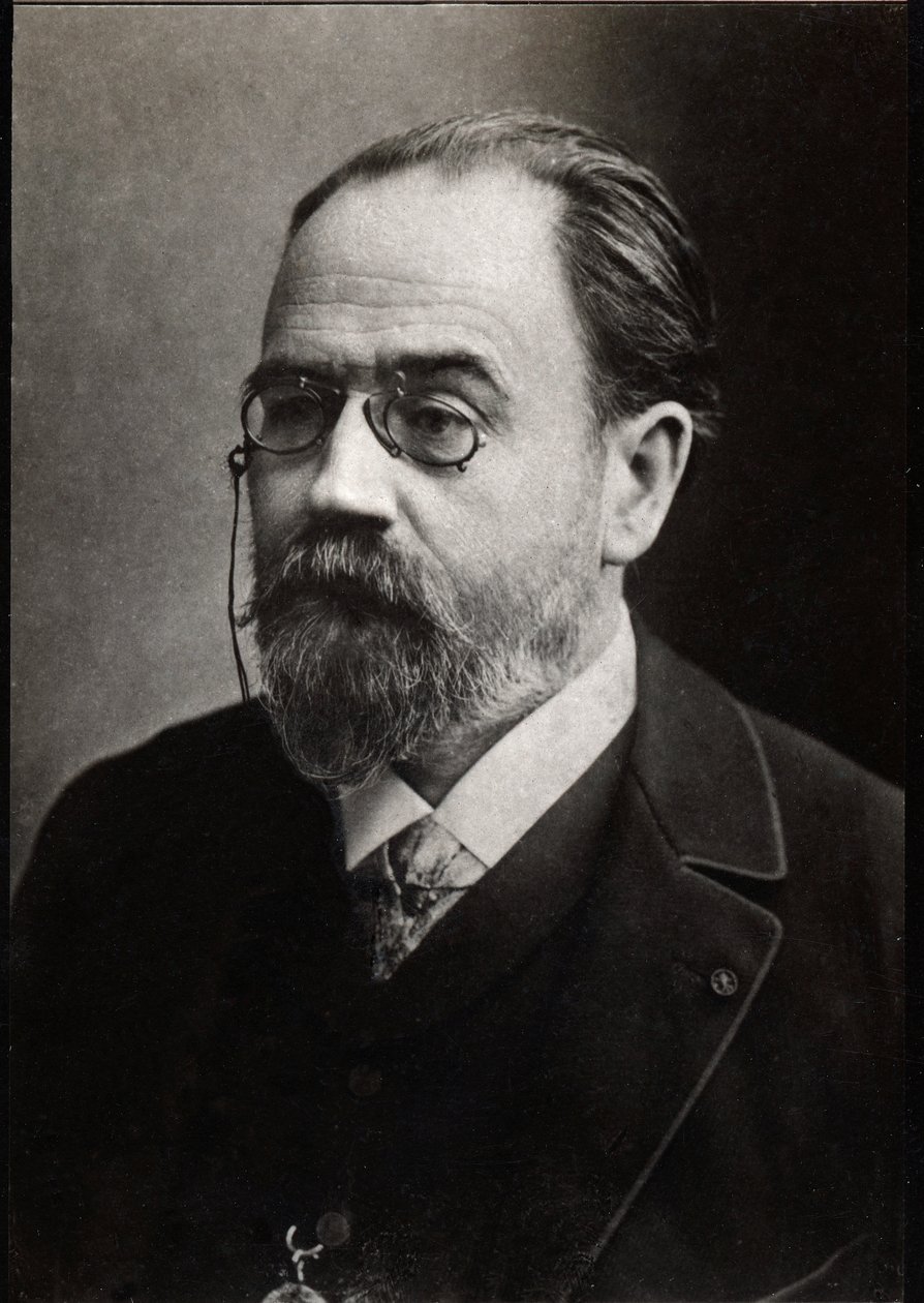 Ranskalaisen kirjailijan Emile Zolan (1840-1902) muotokuva. tekijältä French Photographer