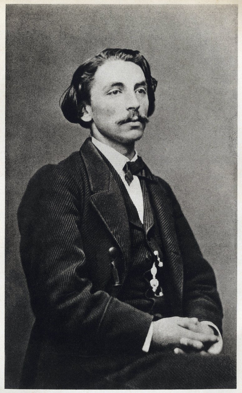 Muotokuva Etienne Mallarmesta Stephane Mallarmesta (1842-1898) vuonna 1862, ranskalainen runoilija. Valokuvaus tekijältä French Photographer