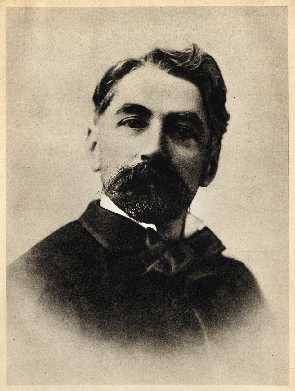 Muotokuva Etienne Mallarmesta vuonna 1869, joka tunnetaan nimellä Stephane Mallarme tekijältä French Photographer