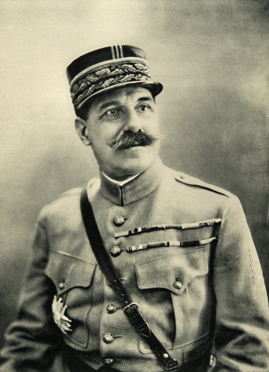 Kenraali Pierre Emile Berdoulatin (1861-1930) muotokuva, 1900-luku (kuva) tekijältä French Photographer