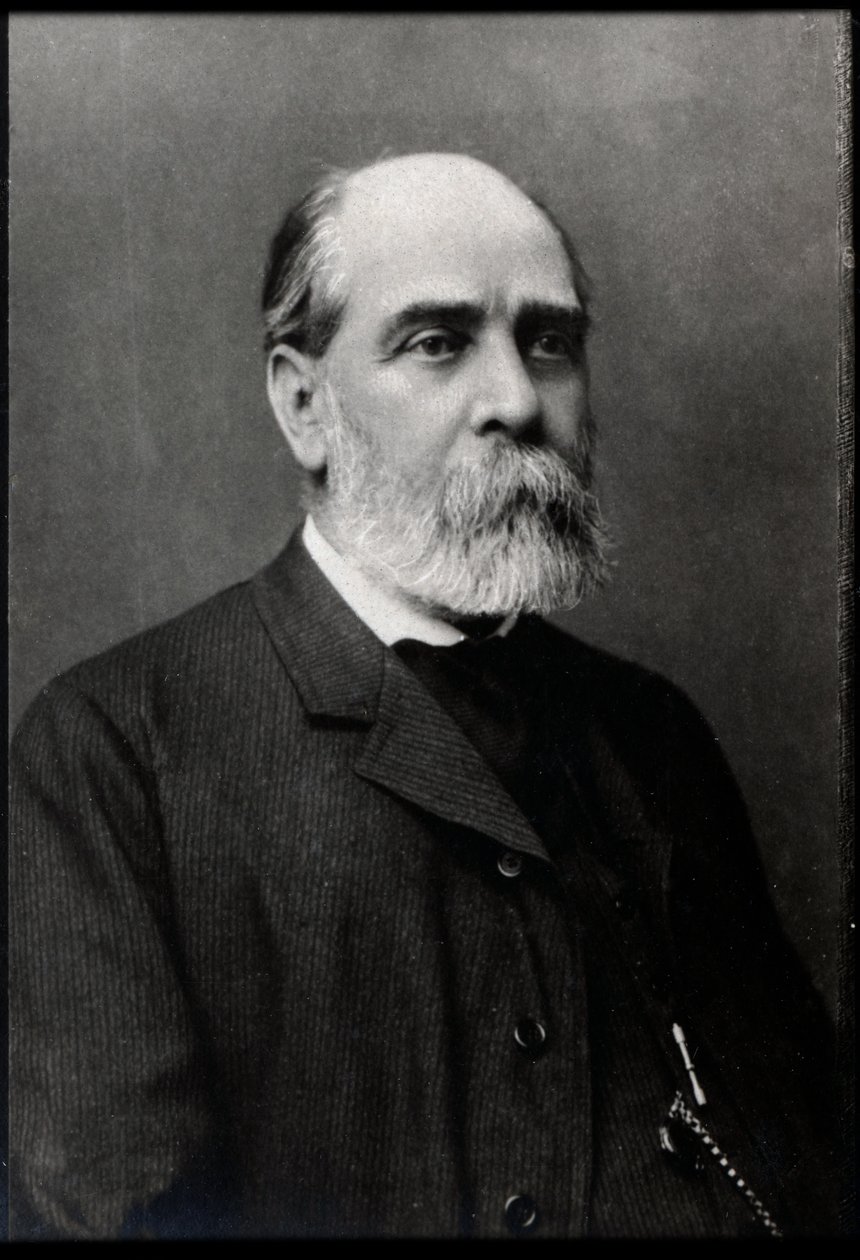 Hector Malotin (1830-1907), ranskalaisen kirjailijan muotokuva. tekijältä French Photographer