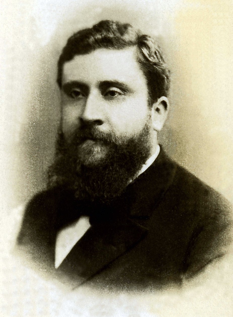 Jean Jauresin (1859-1914), ranskalaisen poliitikon muotokuva. tekijältä French Photographer