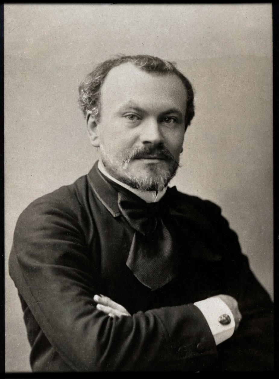 Jules Lemaitren (1853-1914), ranskalaisen kriitikon ja näytelmäkirjailijan muotokuva. tekijältä French Photographer