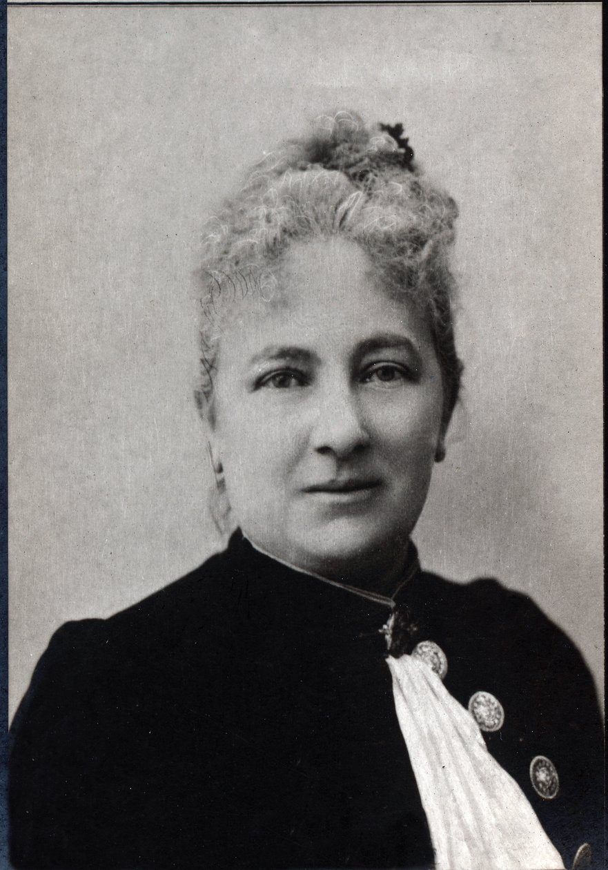 Juliette Adamin (1836-1936), ranskalaisen kirjailijan ja feministin muotokuva. tekijältä French Photographer