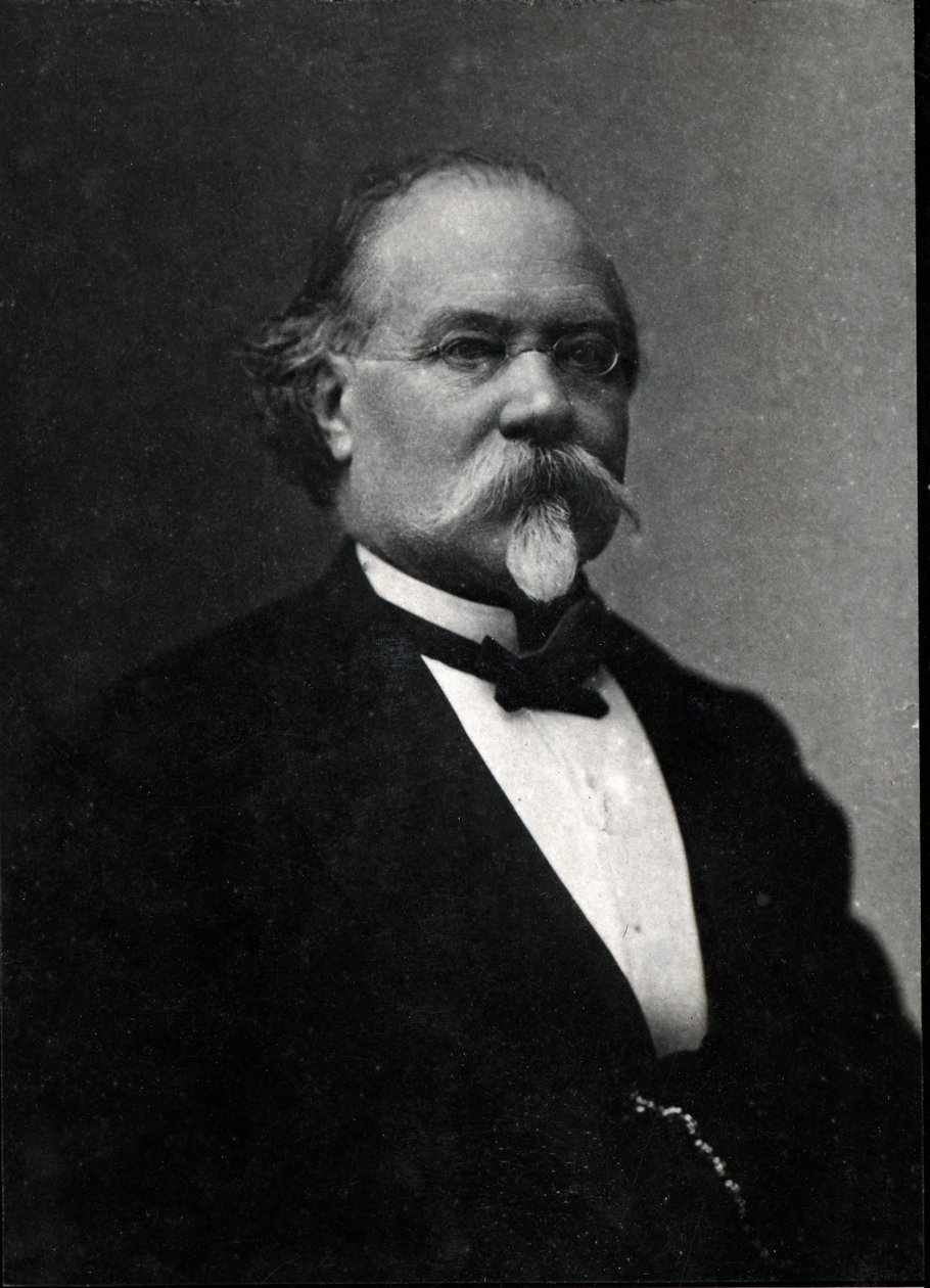 Muotokuva Louis Joseph Troostista (1825-1911), ranskalaisesta kemististä. tekijältä French Photographer