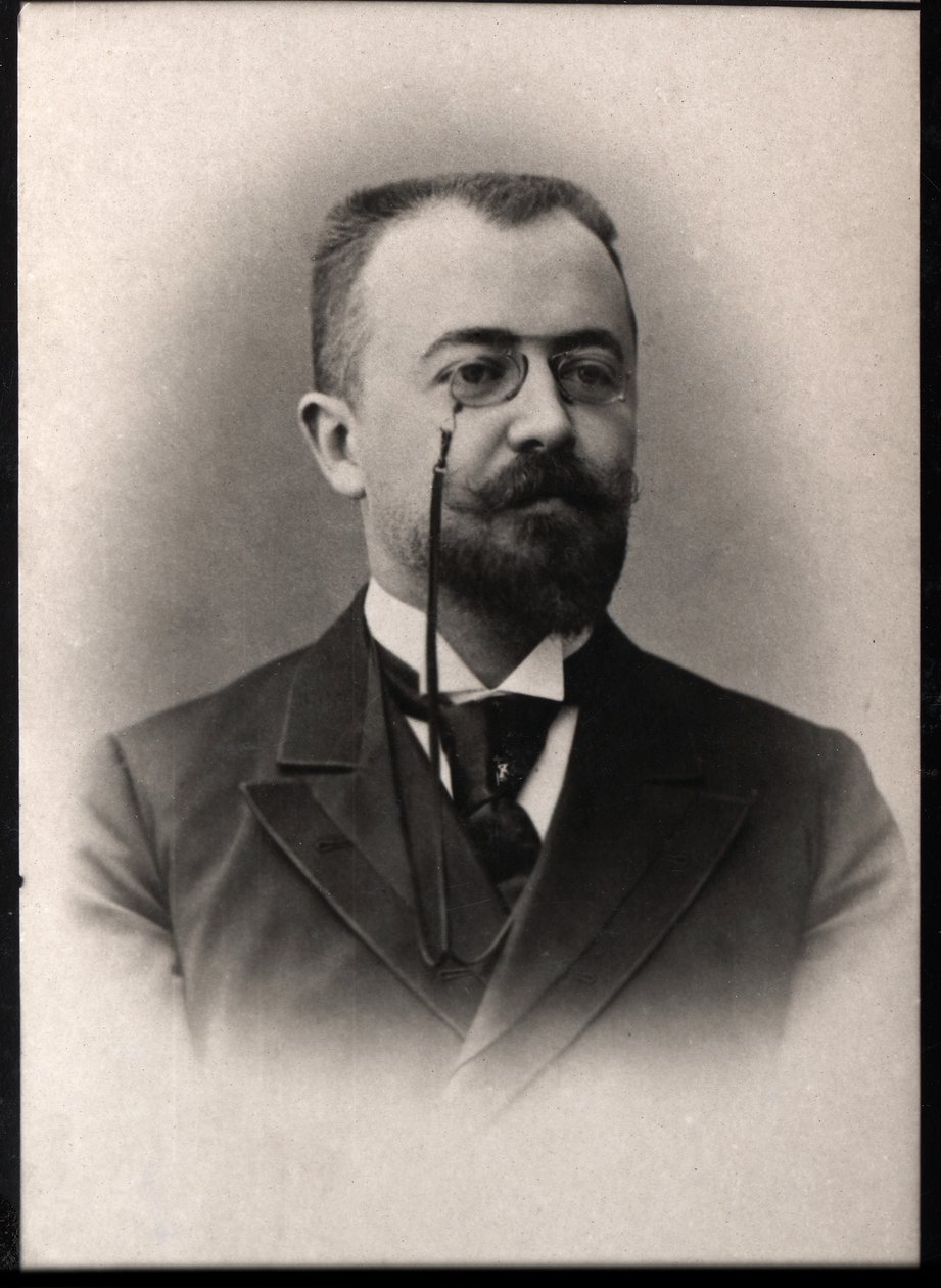 Muotokuva Marcel Prevostista (1862-1941), ranskalaisesta kirjailijasta ja näytelmäkirjailijasta. tekijältä French Photographer