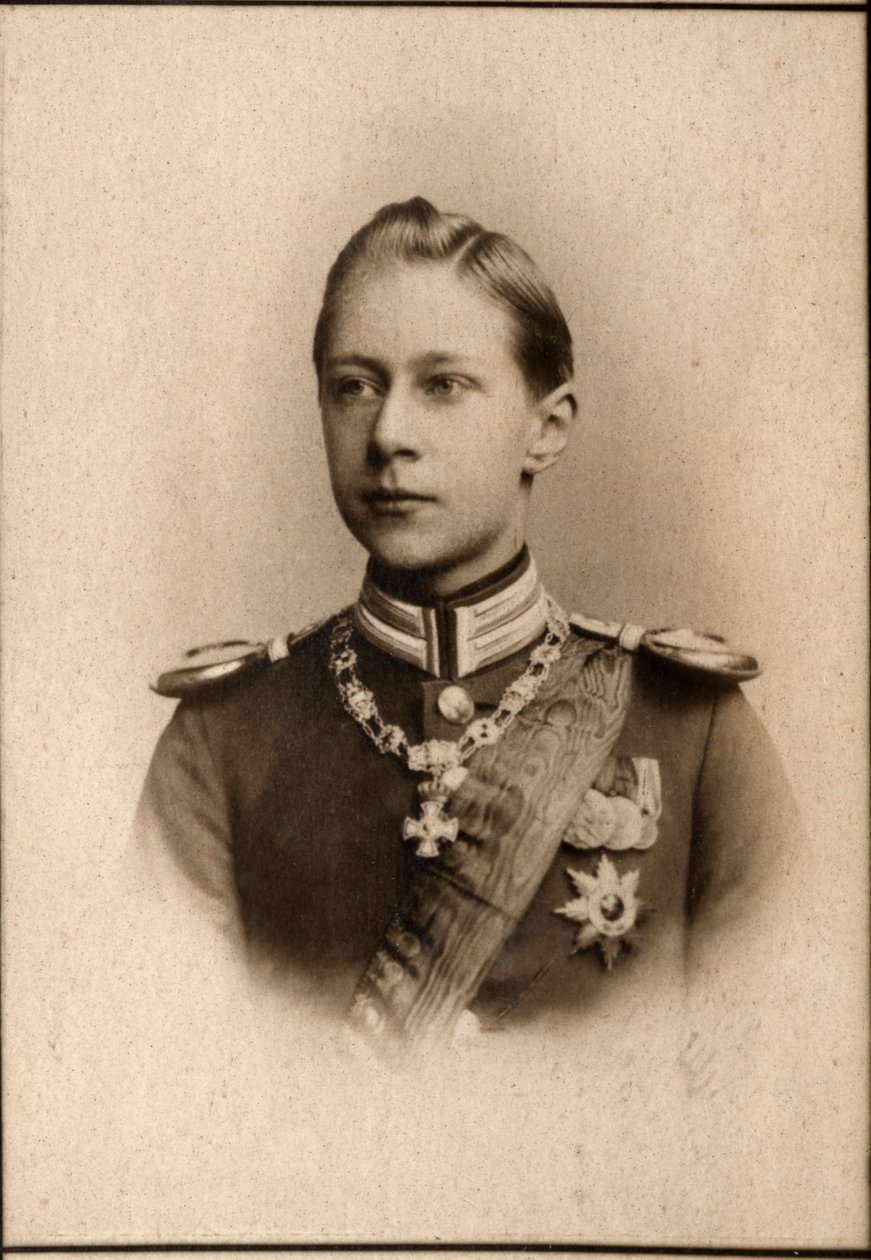 Prinssi Williamin (1882-1951), Saksan kruununprinssin muotokuva tekijältä French Photographer