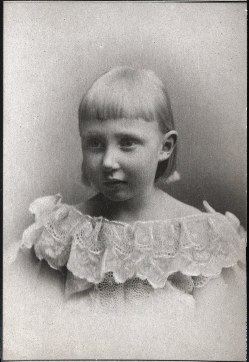 Muotokuva Tanskan ja Islannin prinsessa Dagmarista (1890-1961). tekijältä French Photographer