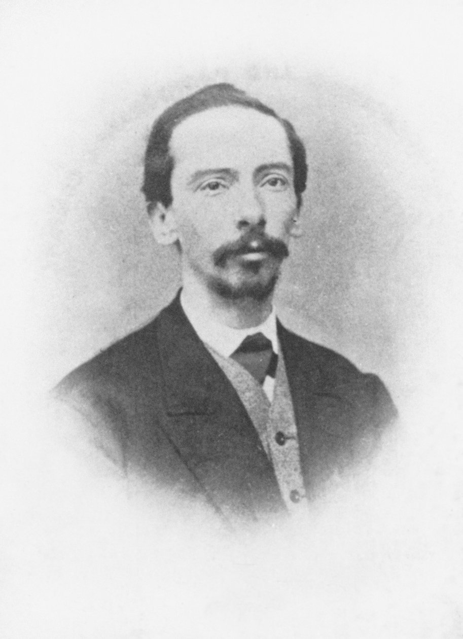 Rafael Pombon muotokuva, 1868 tekijältä French Photographer