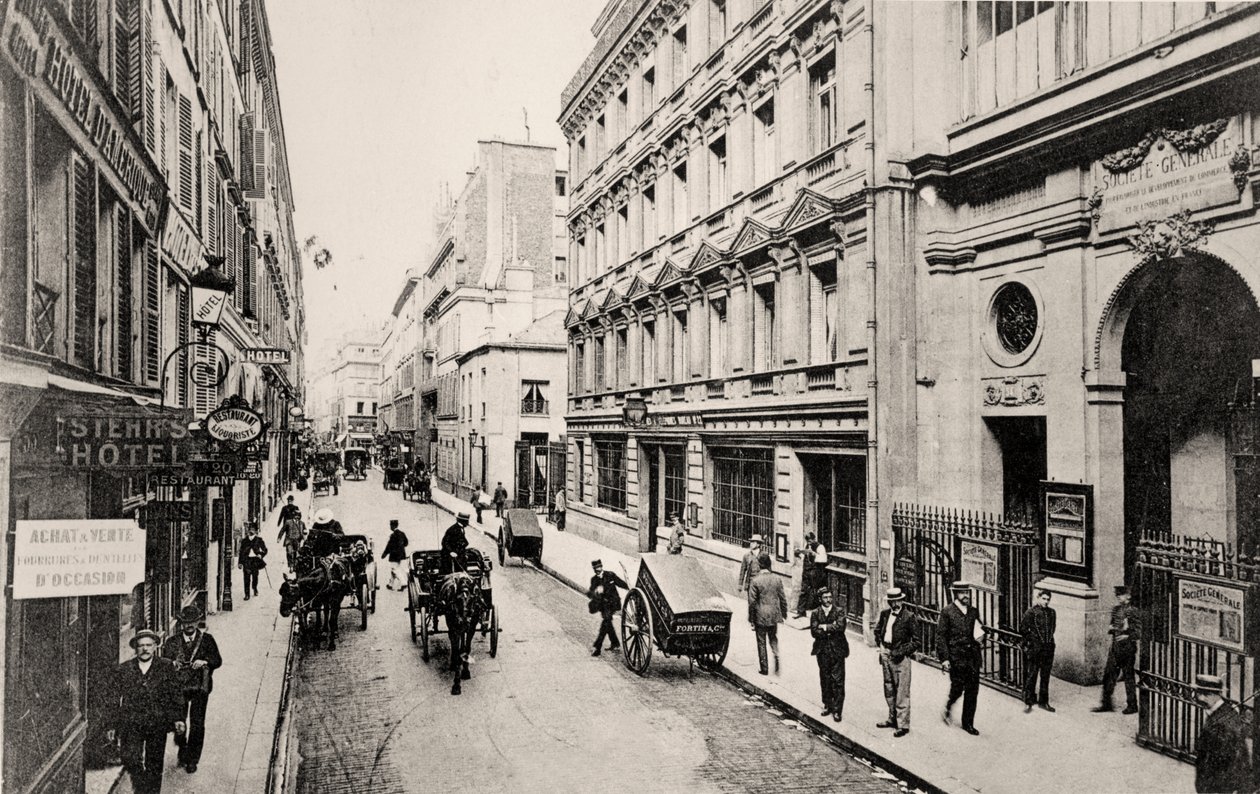 Rue de Provence, Pariisi (valkoinen kuva) tekijältä French Photographer