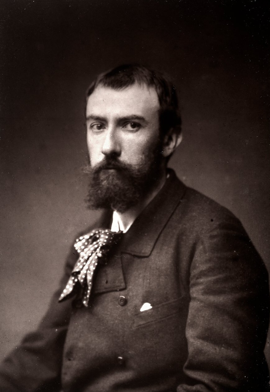 Taiteilija Henri Lerolle kuvasi Pariisin salongin yhteydessä vuonna 1885 tekijältä French Photographer
