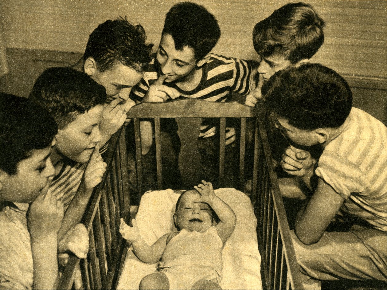Viikkolehden "" Bonjour Dimanche - pour la famille """un" ohjaaja Jean Nohain, 22. helmikuuta 1948 tekijältä French Photographer