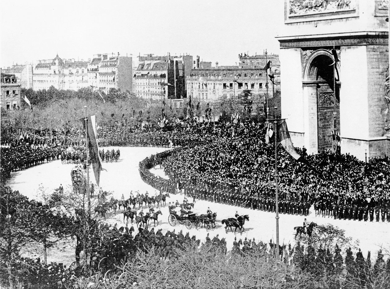 Tsaari Nikolai II:n vierailu Pariisiin 1896 tekijältä French Photographer
