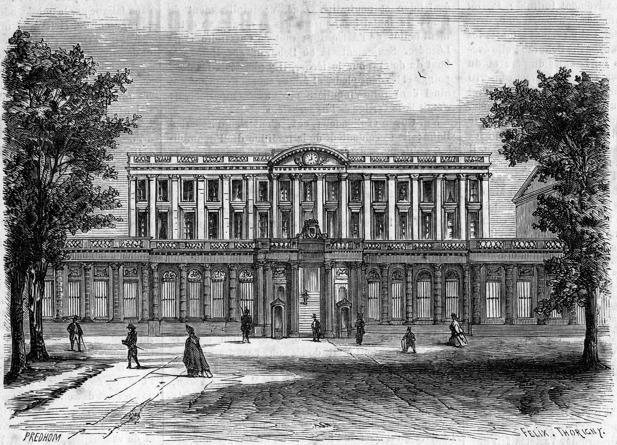 1700-luvun arkkitehtuuri: ulkokuva Bordeaux