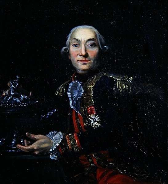 Capitaine de Vaisseau hopeatureenilla (öljy paneelissa) tekijältä French School