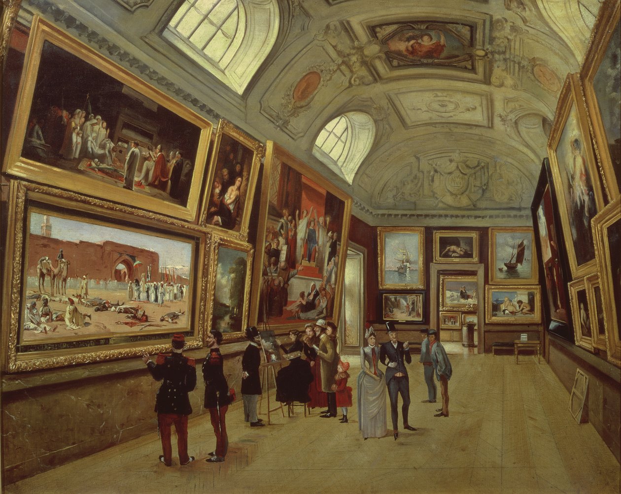 Kuvagalleria Musee du Luxembourgissa, 1883-85 tekijältä French School
