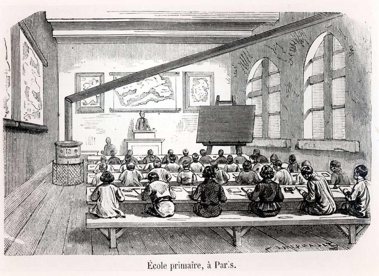 Peruskoulu Pariisissa, Almanach du Magasin Pittoresque, 1975 tekijältä French School