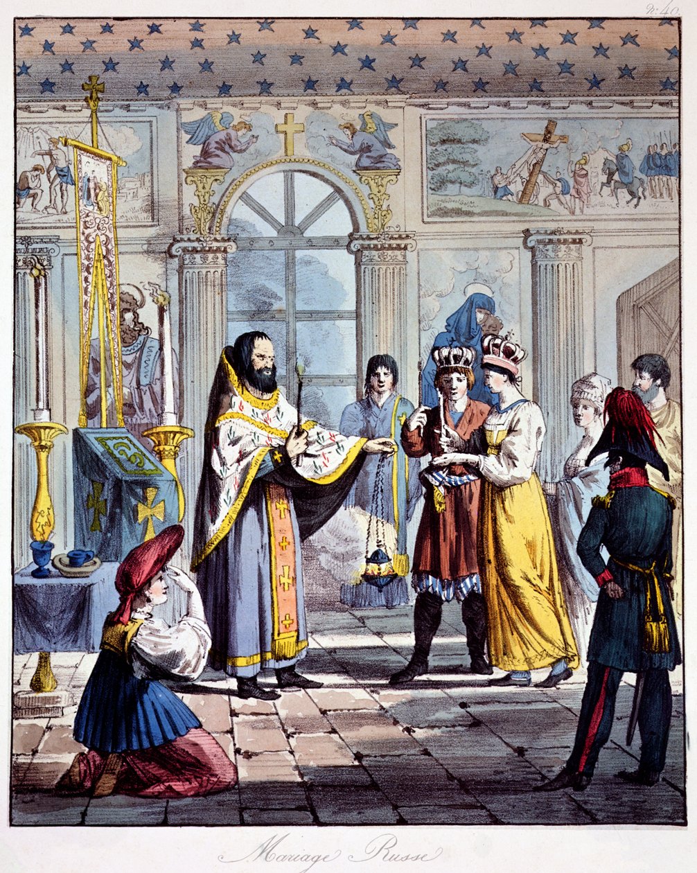 Venäjän ortodoksinen avioliitto, 1800-luvun alku tekijältä French School