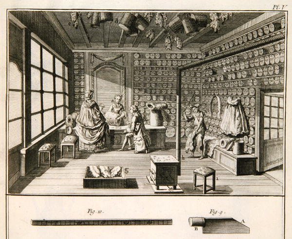 Matonvalmistajan työpaja, Denis Diderot